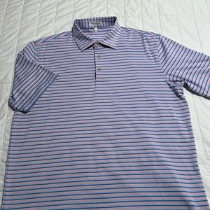 Peter Millar Summer Comfort polo, size large, like new!